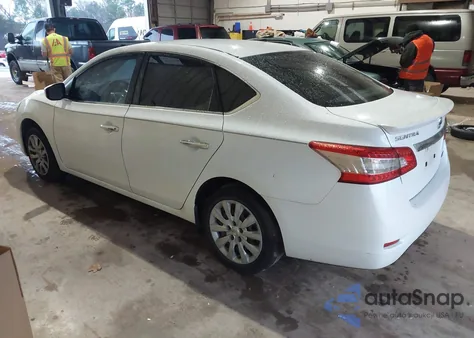 2014 Nissan Sentra Fe+ S from USA, damaged, VIN 3N1AB7APXEY257377